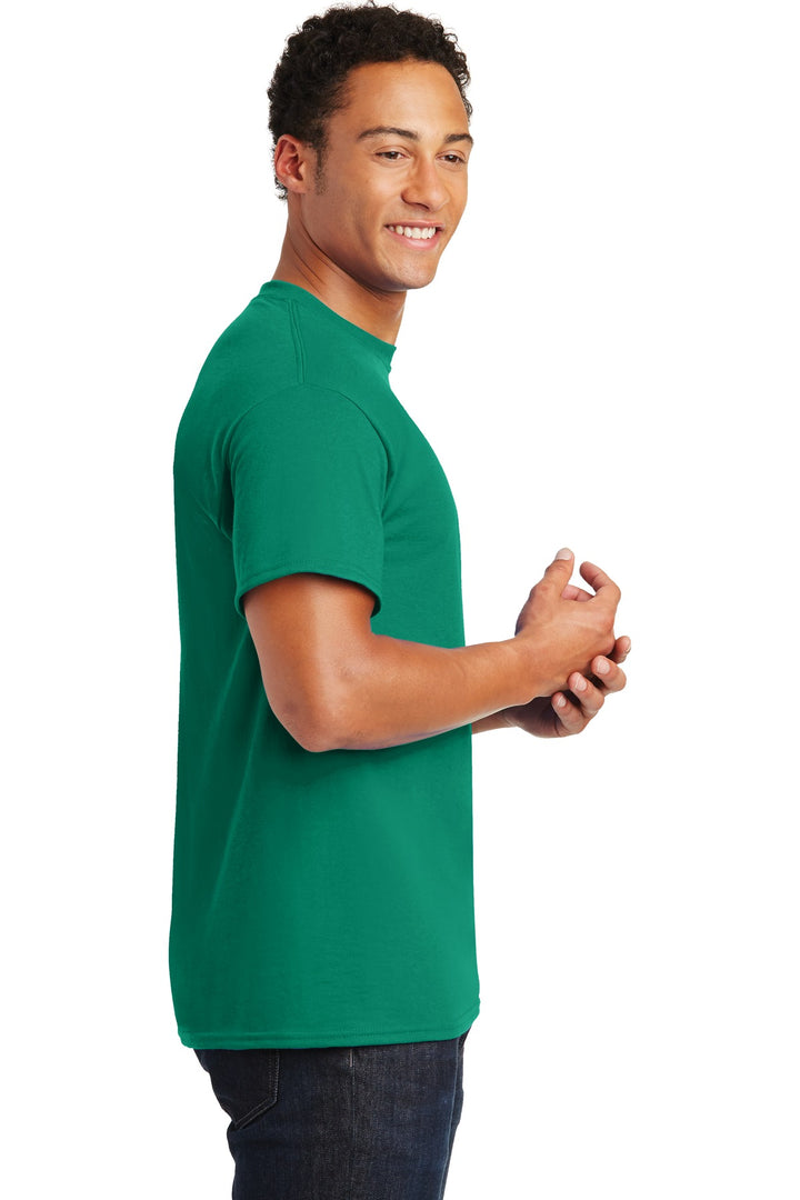 Kelly Green Gildan DryBlend 50 Cotton/50 Poly T-Shirt. 8000