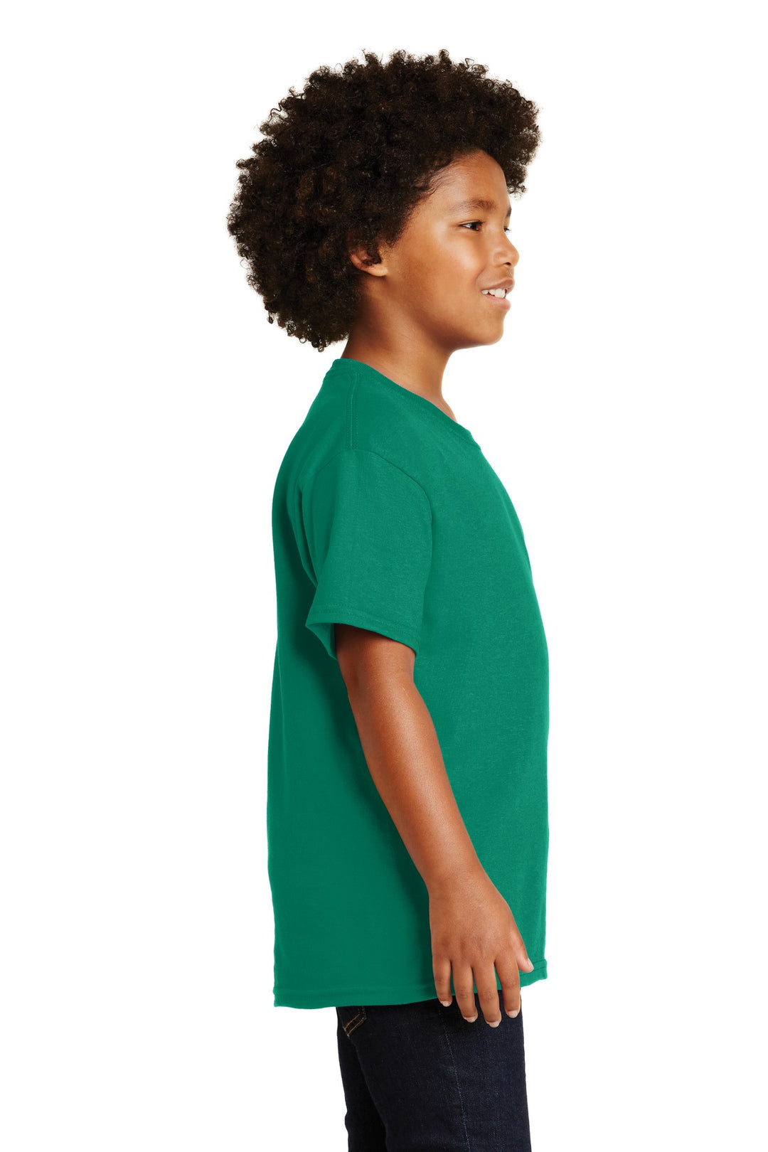 Kelly Green Gildan - Youth Ultra Cotton 100% US Cotton T-Shirt. 2000B