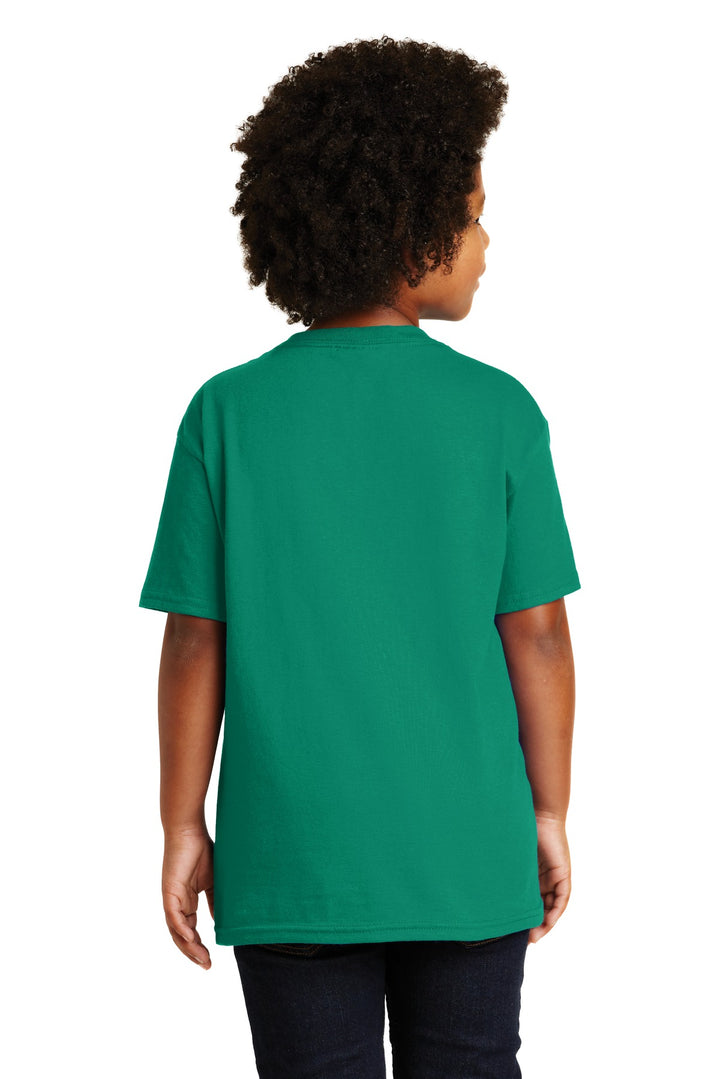 Kelly Green Gildan - Youth Ultra Cotton 100% US Cotton T-Shirt. 2000B