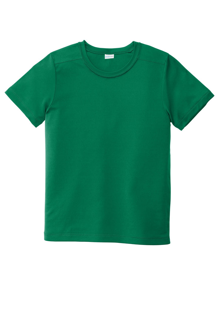 Kelly Green Sport-Tek Youth Posi-UV Pro Tee. YST420