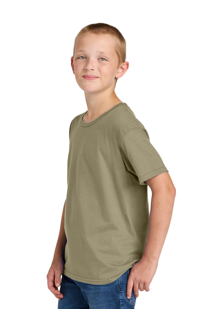 Khaki Jerzees Classics Youth Cotton T-Shirt 363Y