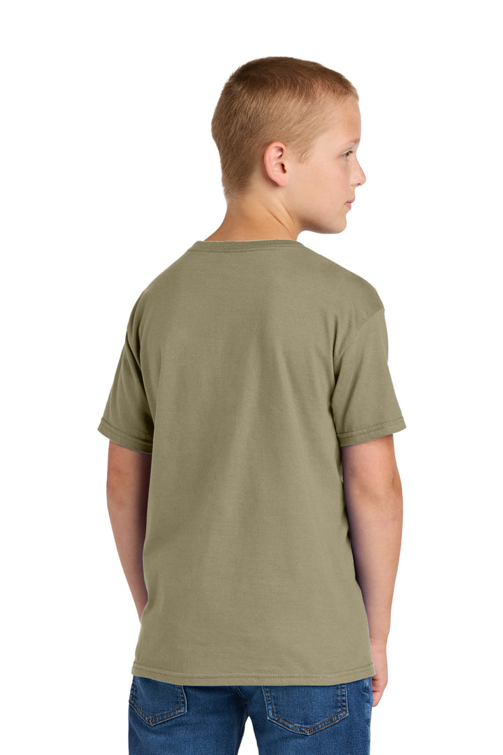 Khaki Jerzees Classics Youth Cotton T-Shirt 363Y