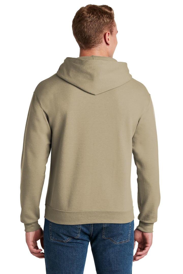 Khaki Jerzees NuBlend Pullover Hooded Sweatshirt. 996M