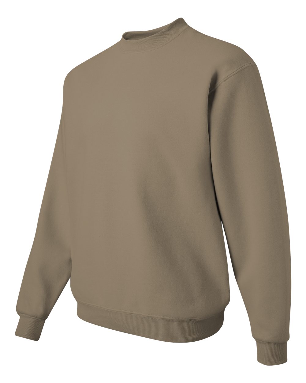 Khaki NuBlend® Crewneck Sweatshirt - 562MR