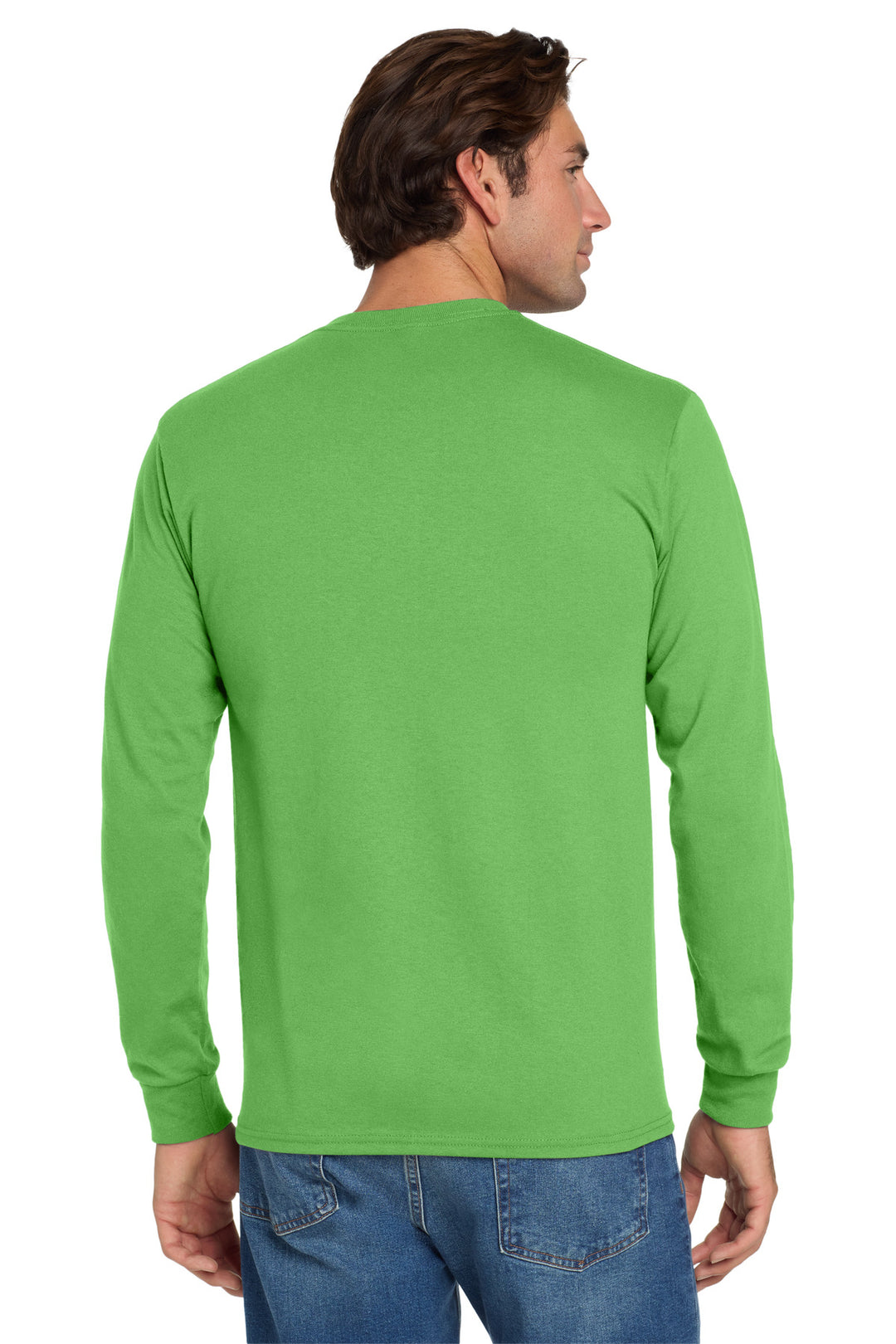 Kiwi Jerzees - Dri-Power 50/50 Cotton/Poly Long Sleeve T-Shirt. 29LS