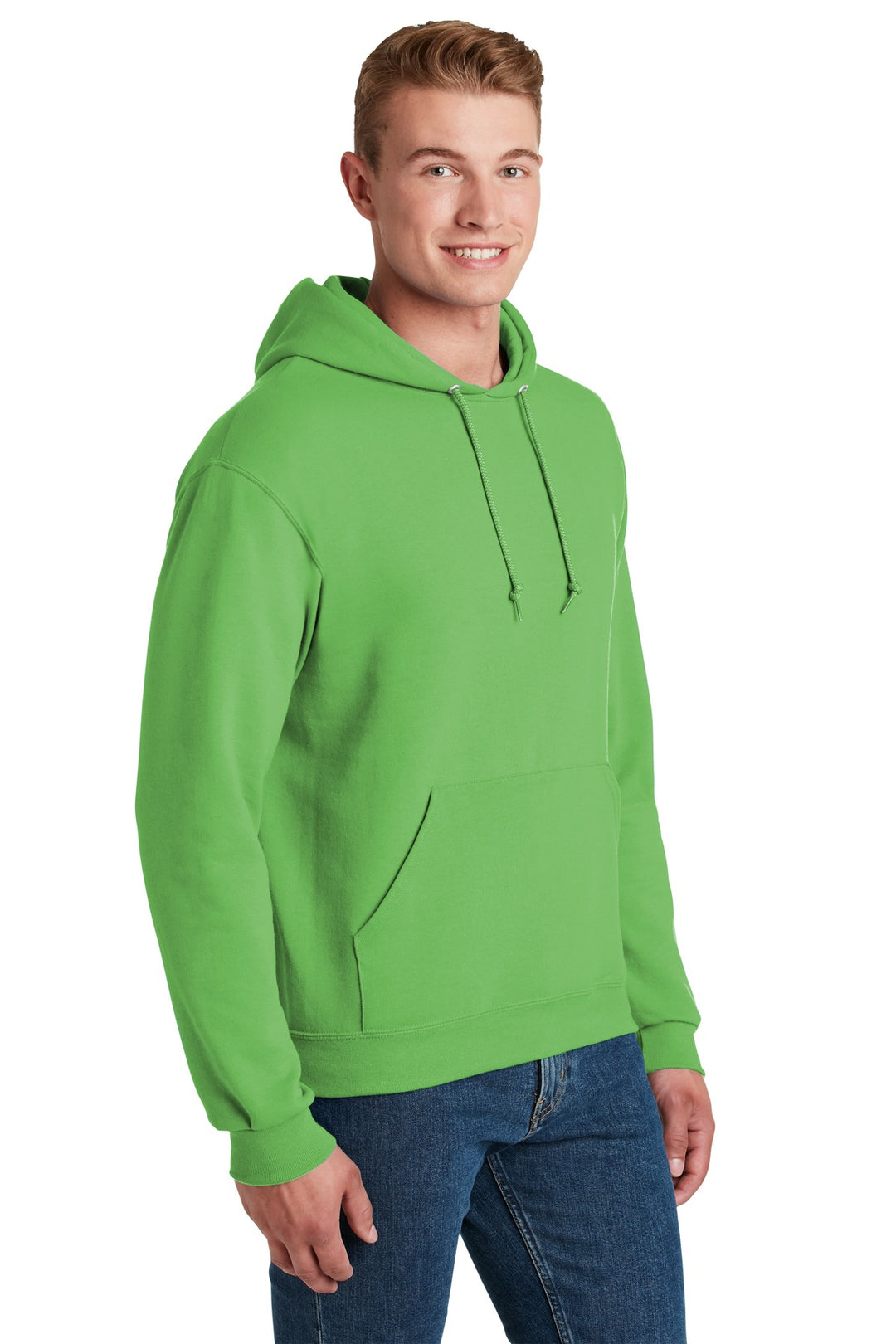 Kiwi Jerzees NuBlend Pullover Hooded Sweatshirt. 996M