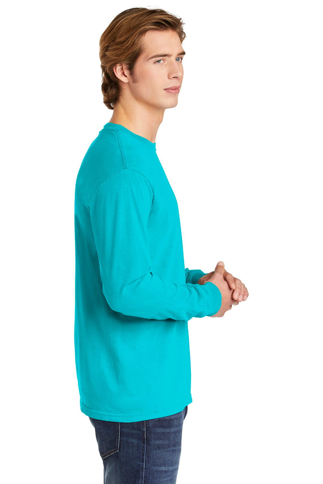 Lagoon COMFORT COLORS Heavyweight Ring Spun Long Sleeve Tee. 6014