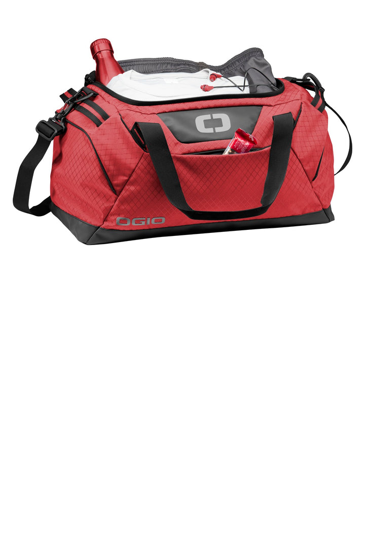 Laser Red OGIO Catalyst Duffel. 95001