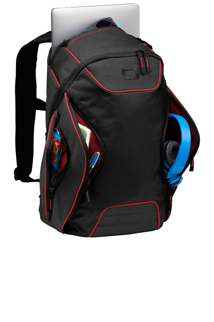 Laser Red/H Gy OGIO Hatch Pack. 91001