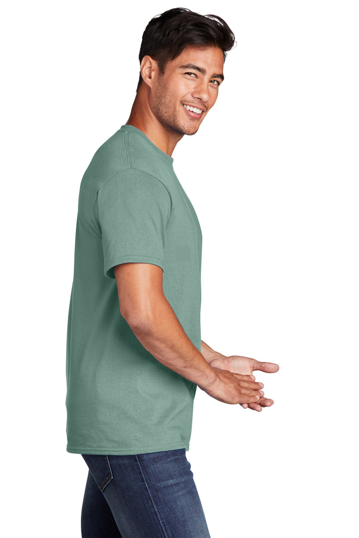 LaurelGrn Port & Company - Core Cotton Tee. PC54