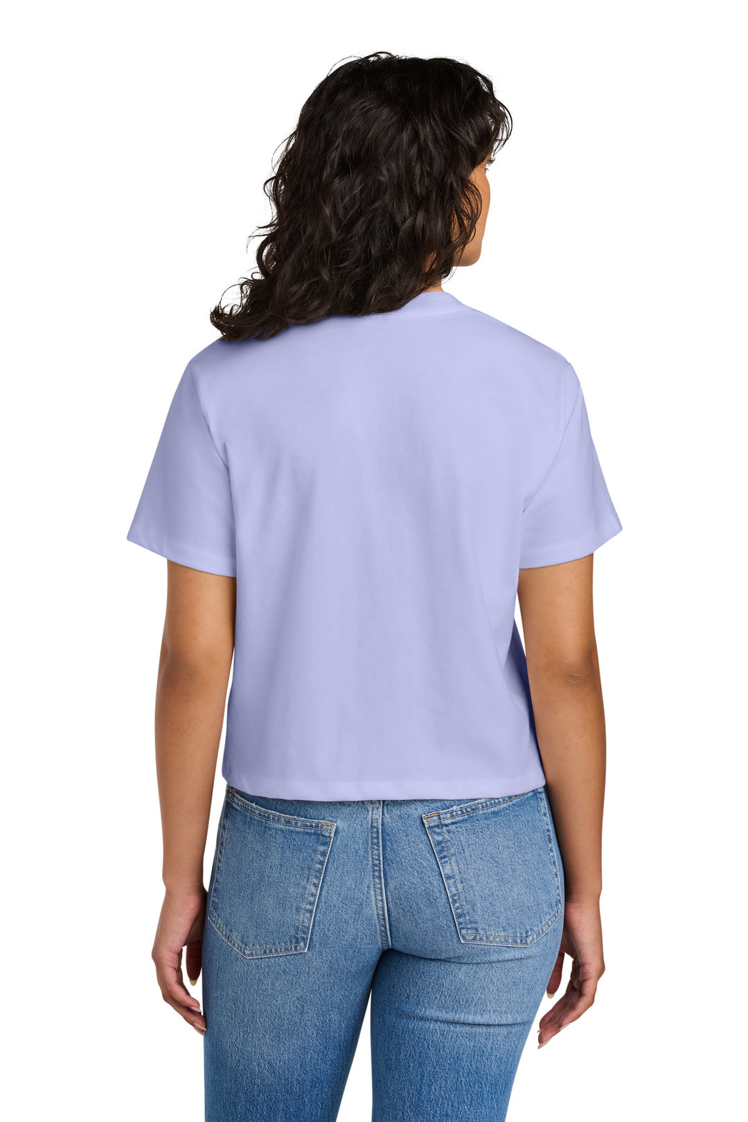 Lavender Next Level Apparel Women's Heavyweight Boxy Tee NL7610