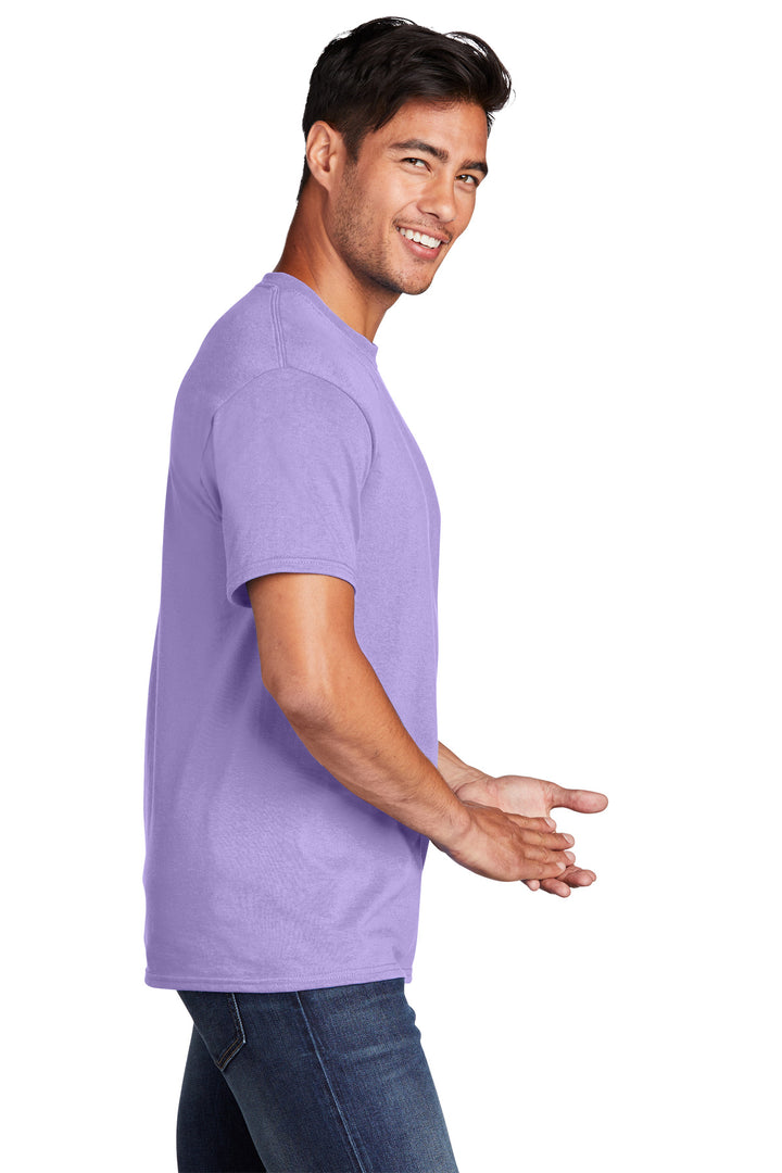 Lavender Port & Company - Core Cotton Tee. PC54