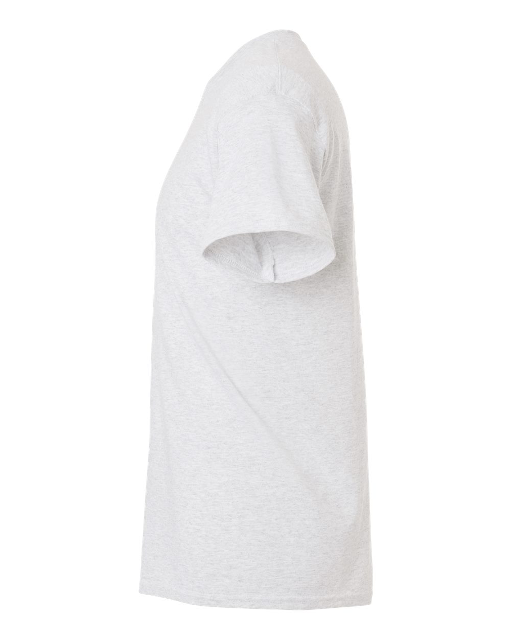 Left View of Ash DryBlend® T-Shirt - 8000