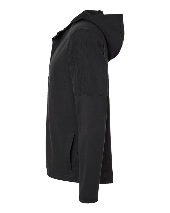 Left View of Black Anorak - A607