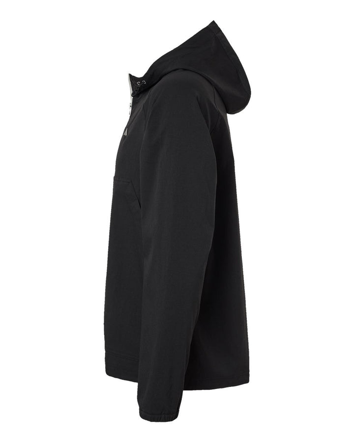 Left View of Black Go-To Utility DWR Full-Zip Jacket - A2007