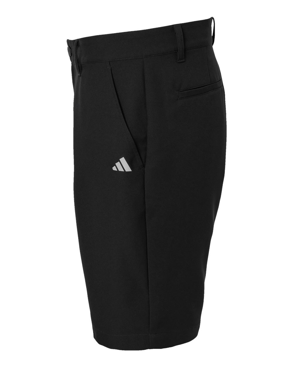 Left View of Black Golf Shorts - A2000