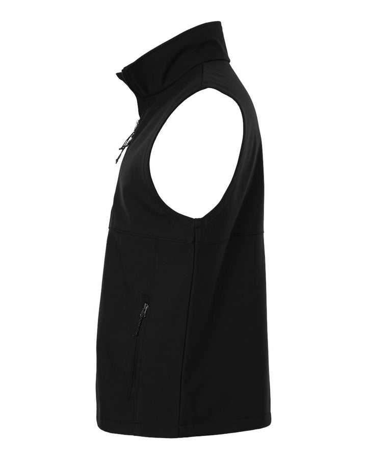 Left View of Black Men's Ascender™ II Soft Shell Vest - 216510