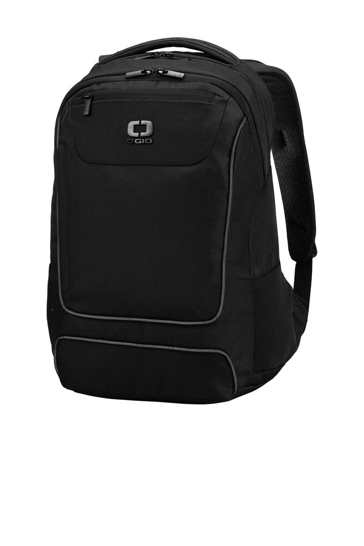 Left View of Black OGIO Range Pack. 91007
