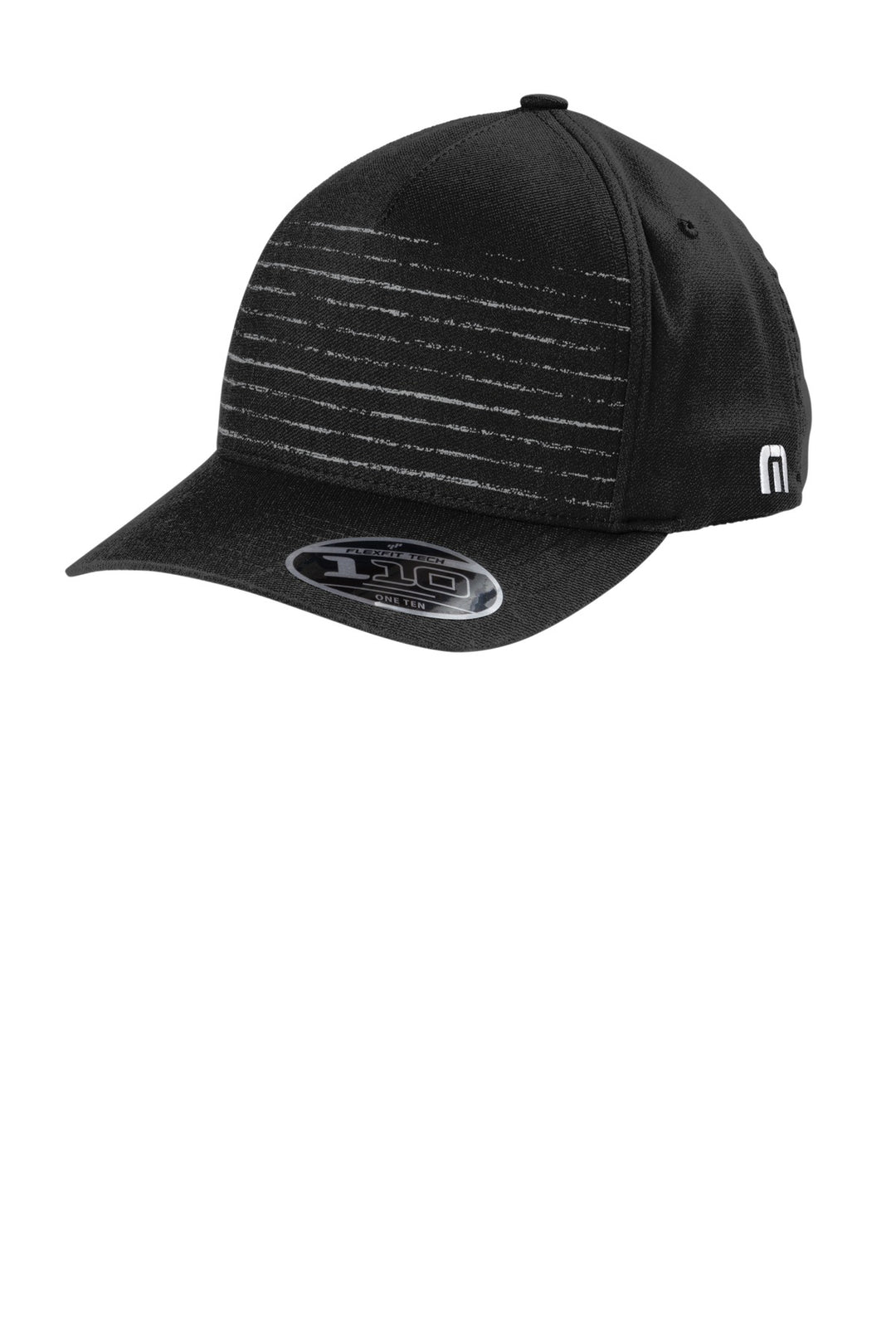 Left View of Black TravisMathew FOMO Novelty Cap. TM1MU425