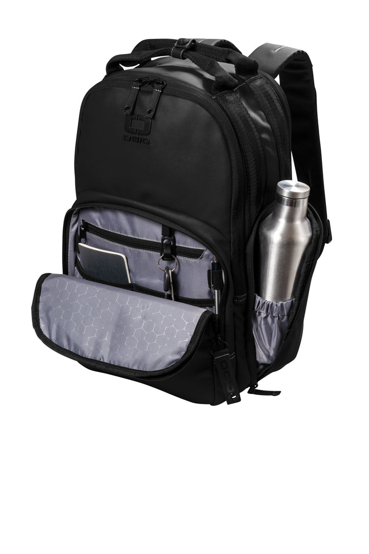 Left View of Blacktop OGIO Commuter Transfer Pack 91009