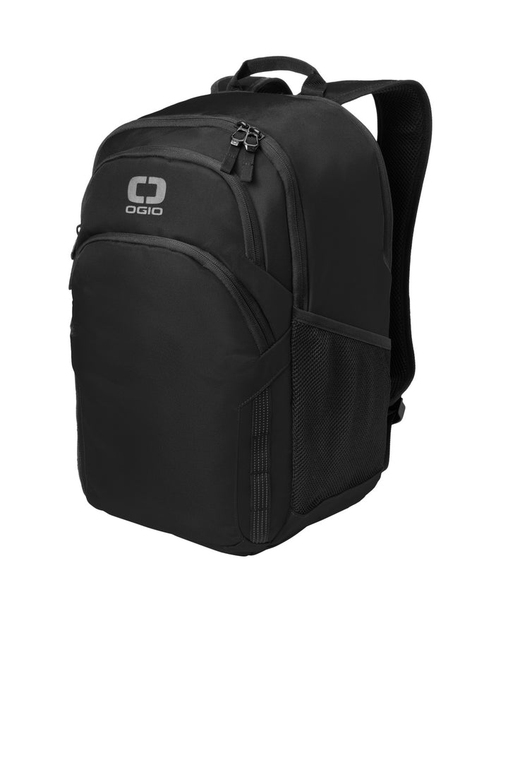 Left View of Blacktop OGIO Forge Pack 91021