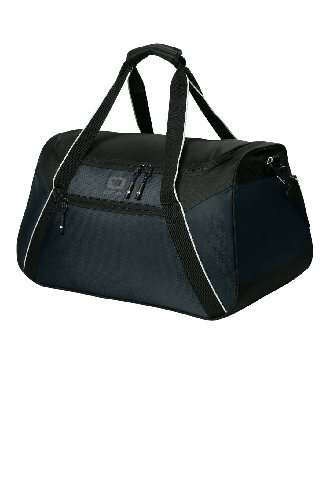 Left View of Blacktop OGIO Inception Duffel 95002