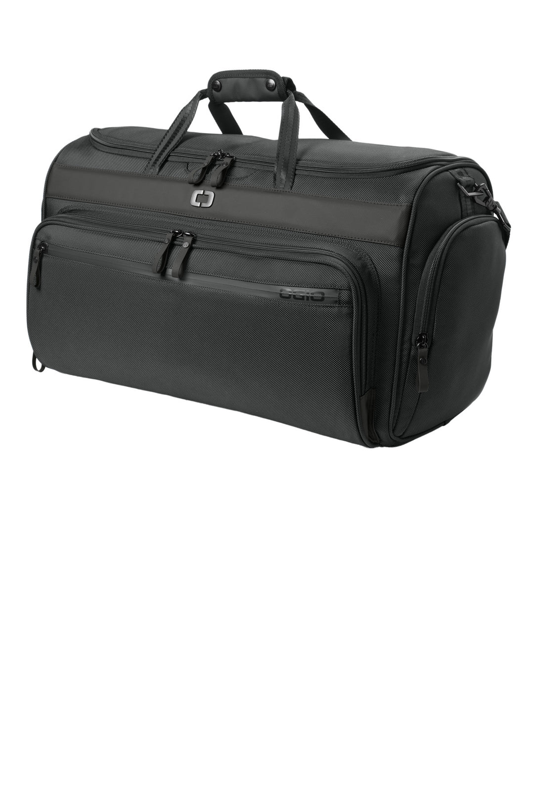 Left View of Blacktop OGIO Transform Garment Duffel 95003