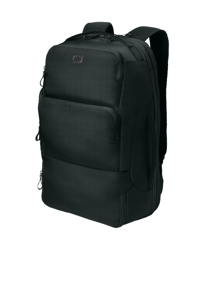 Left View of Blacktop OGIO Ultimate Travel Pack 91023