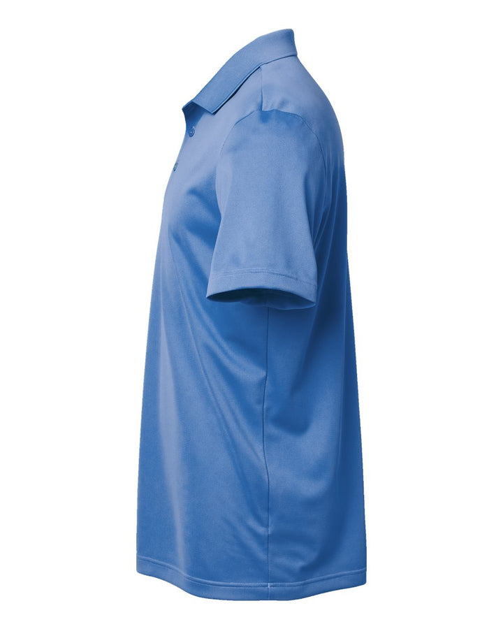 Left View of Blue Fusion Basic Sport Polo - A430