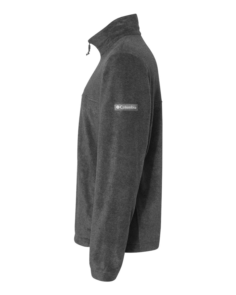 Left View of Charcoal Heather Steens Mountain™ Full Zip 2.0 Jacket - 212478