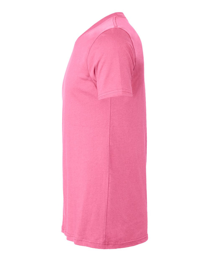 Left View of Charity Pink Jersey Tee - 3001