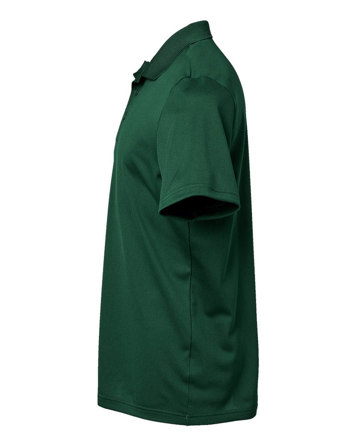 Left View of Collegiate Green Basic Sport Polo - A430