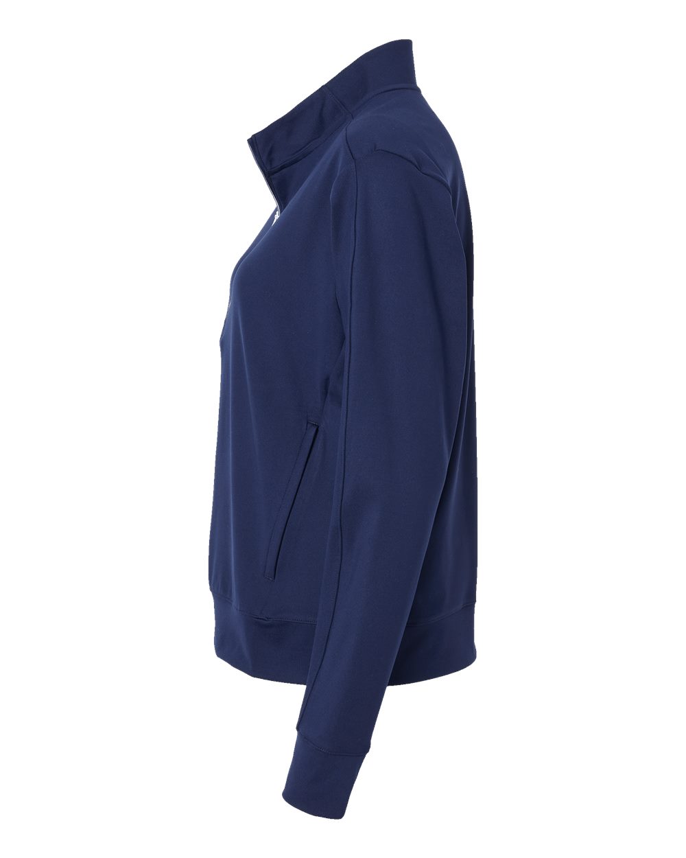 Left View of Collegiate Navy Women's Ultimate365 Quarter-Zip Pullover - A1002