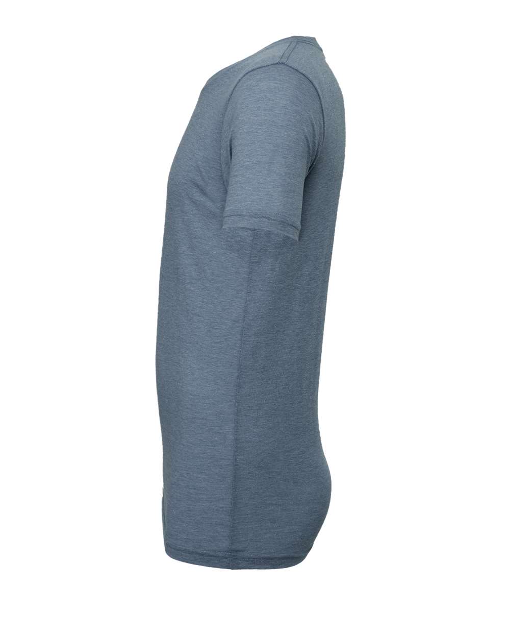 Left View of Denim Triblend Triblend Tee - 3413