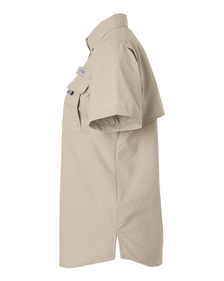 Left View of Fossil Women's PFG Bahama™ Short Sleeve Shirt - 212473