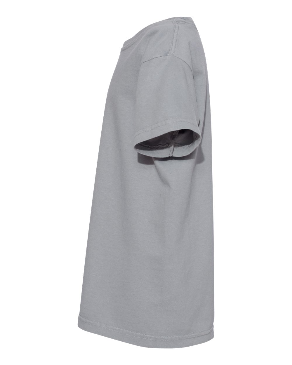 Left View of Granite Garment-Dyed Youth Heavyweight T-Shirt - 9018