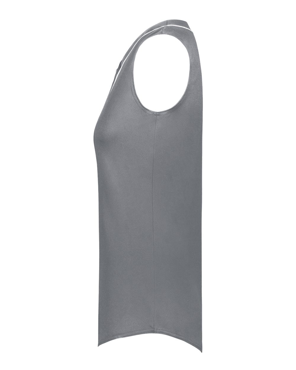 Left View of Graphite/ White Women's Cutter Jersey - 6913