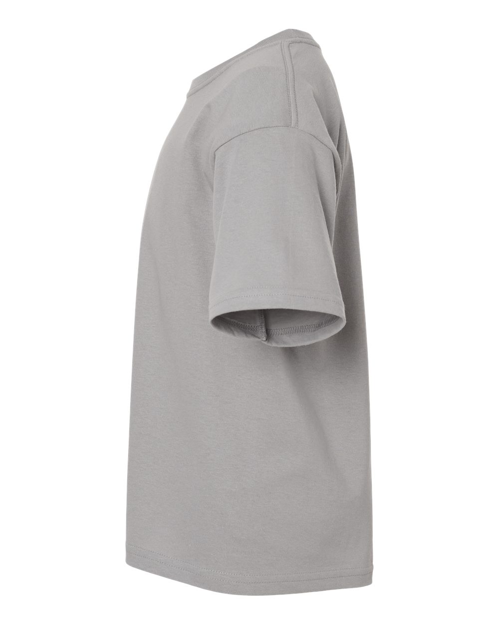 Left View of Gravel Youth Gold Soft Touch T-Shirt - 4850