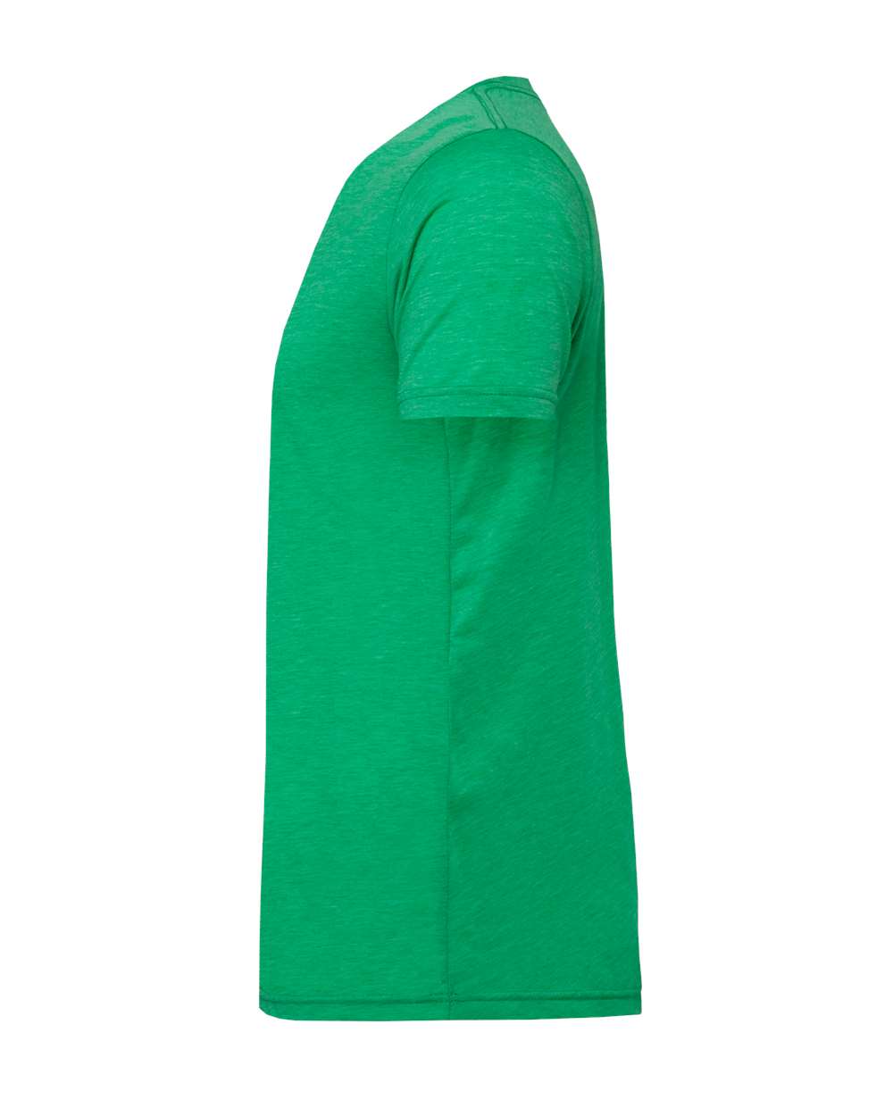 Left View of Heather Kelly CVC Jersey Tee - 3001CVC