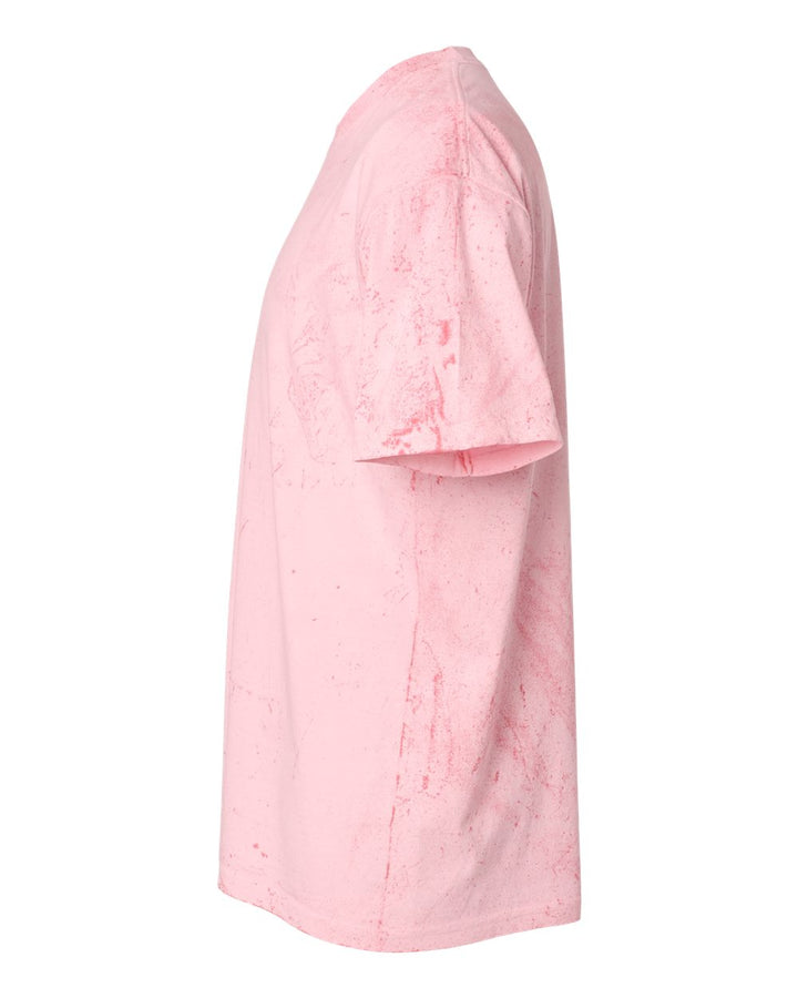 Left View of Hibiscus Colorblast™ Heavyweight T-Shirt - 1745