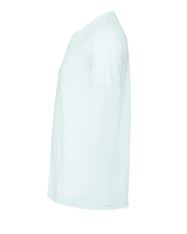 Left View of Ice Blue Triblend Triblend Tee - 3413