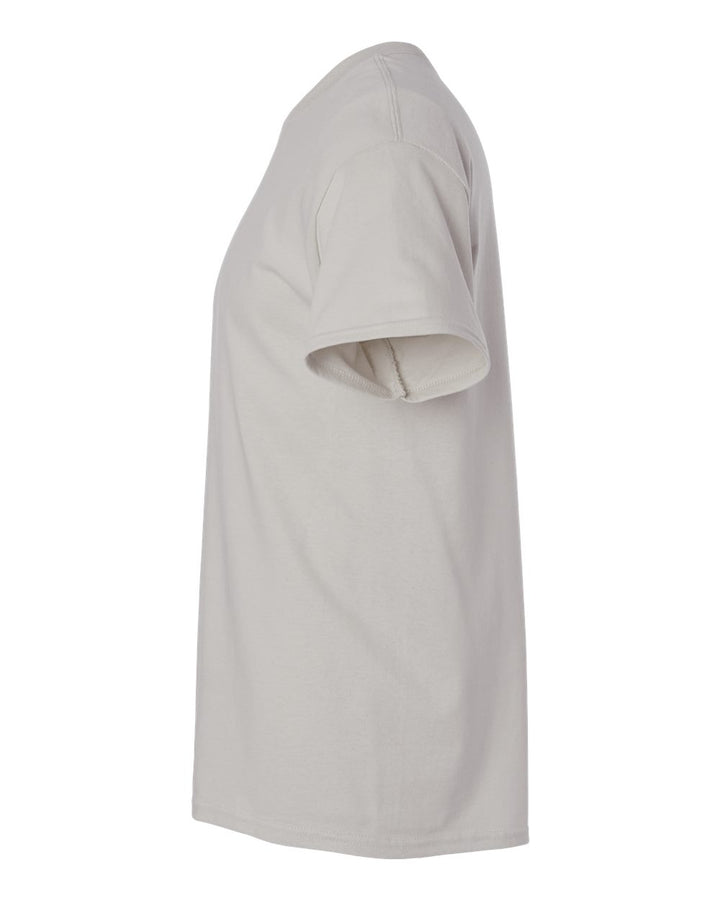 Left View of Ice Grey Ultra Cotton® T-Shirt - 2000