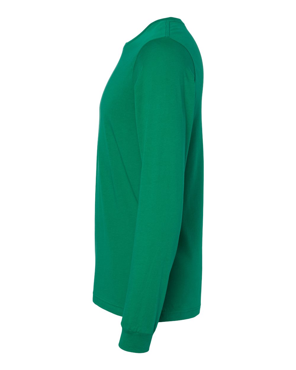Left View of Kelly Jersey Long Sleeve Tee - 3501