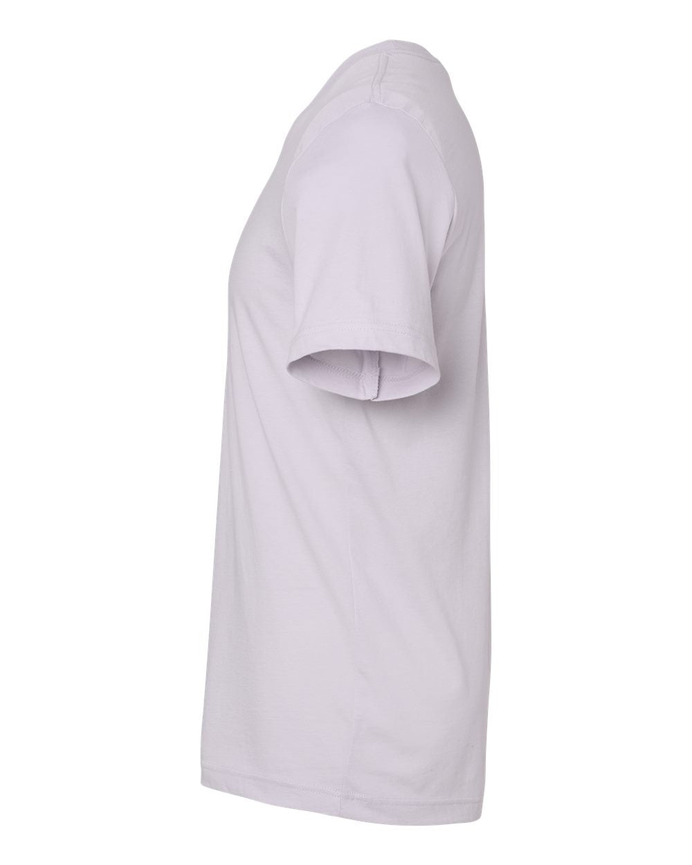 Left View of Lavender Dust Jersey Tee - 3001