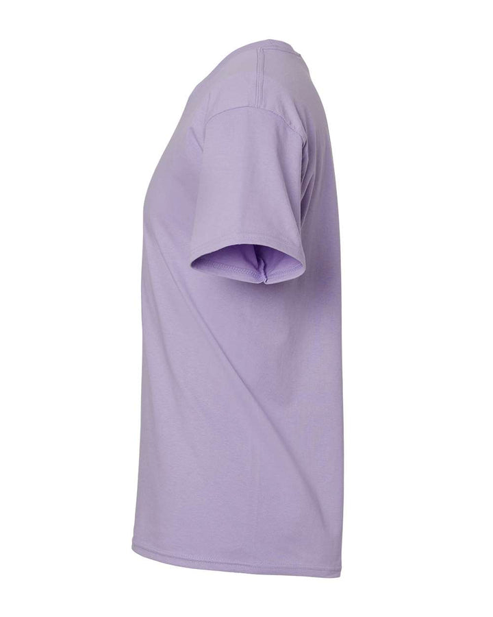 Left View of Lavender Essential-T T-Shirt - 5280