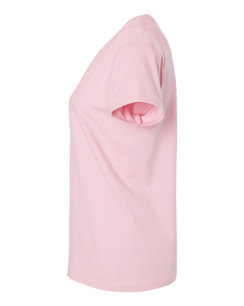 Left View of Light Pink Ultra Cotton® Women’s T-Shirt - 2000L