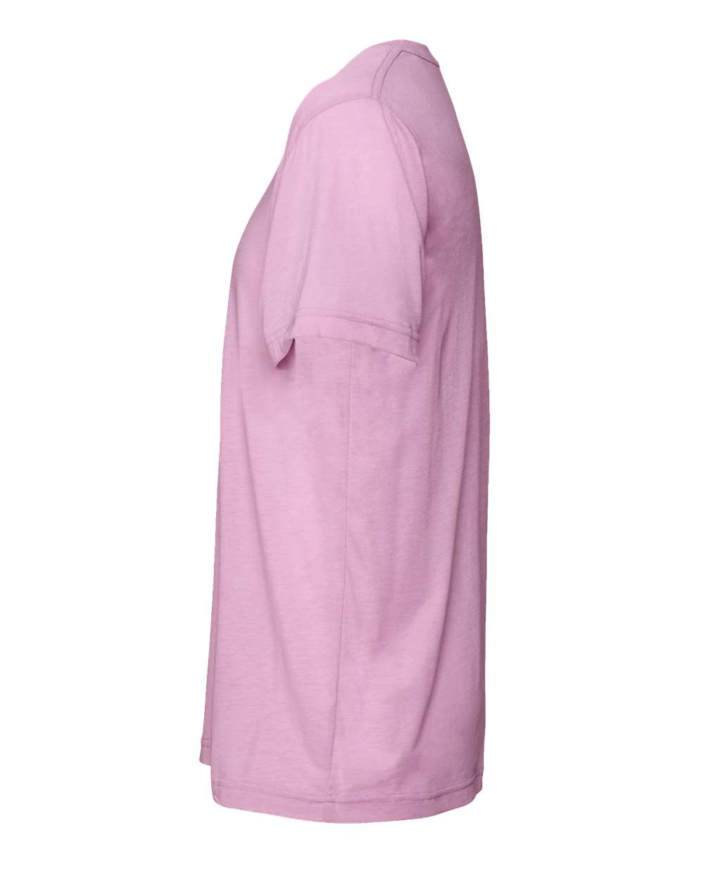 Left View of Lilac Triblend Triblend Tee - 3413