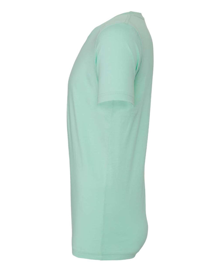 Left View of Mint Jersey Tee - 3001
