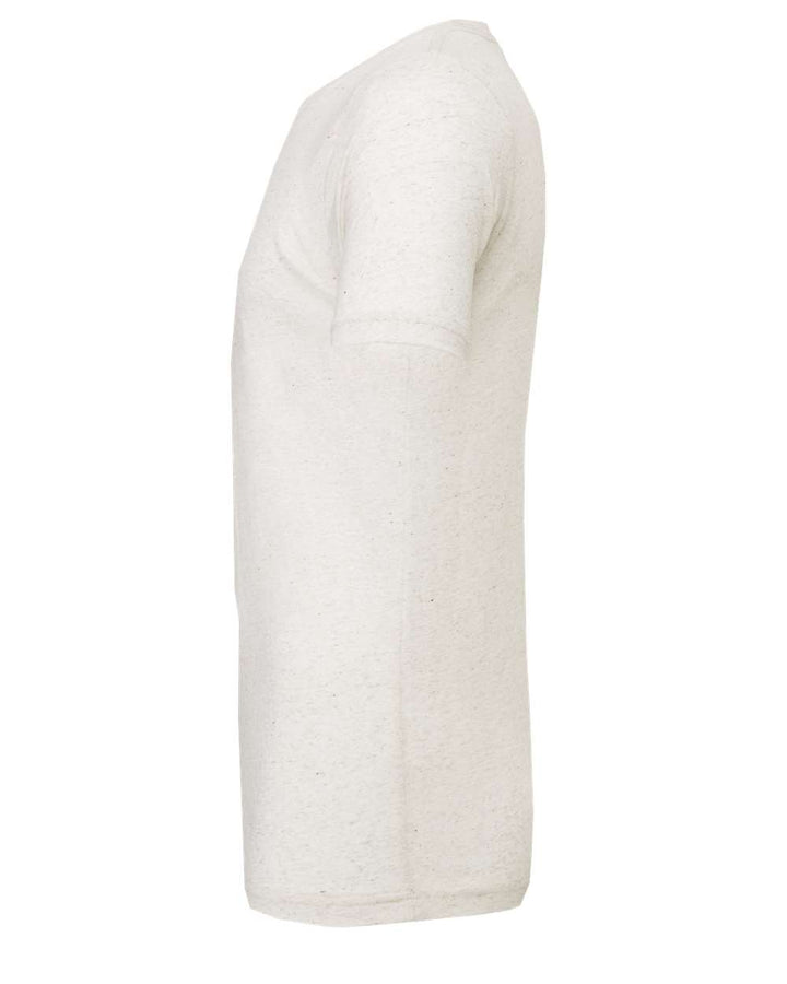 Left View of Oatmeal Triblend Triblend Tee - 3413