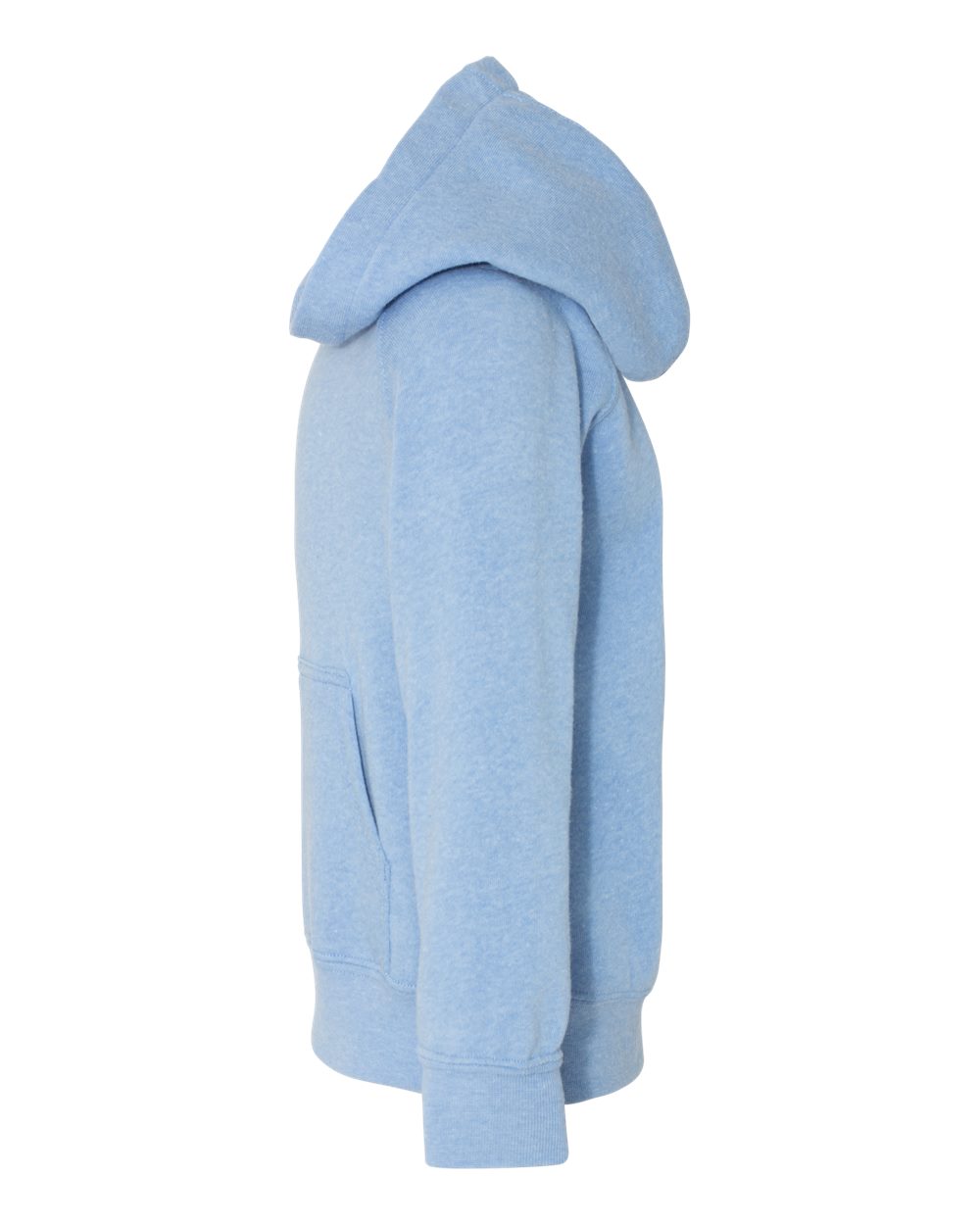 Left View of Pacific Toddler Special Blend Hooded Raglan Sweatshirt - PRM10TSB